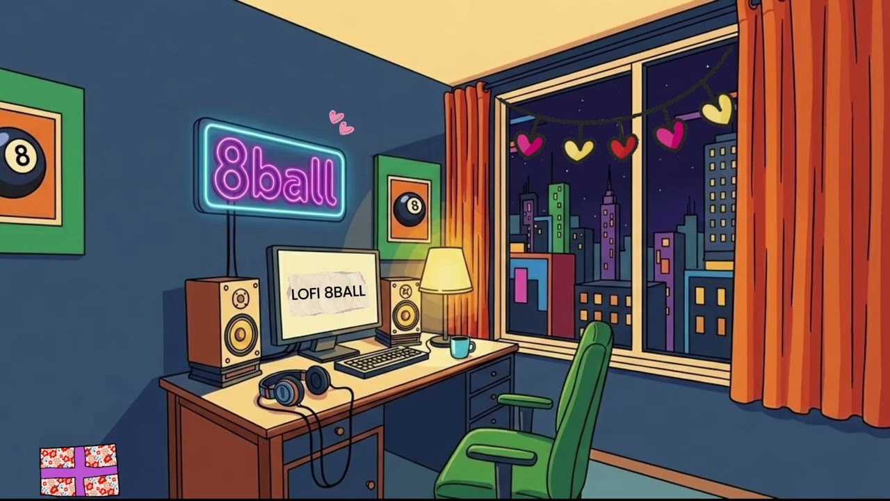 A Cozy Night at the Desk 🌙 | Lofi Beats to Study & Relax