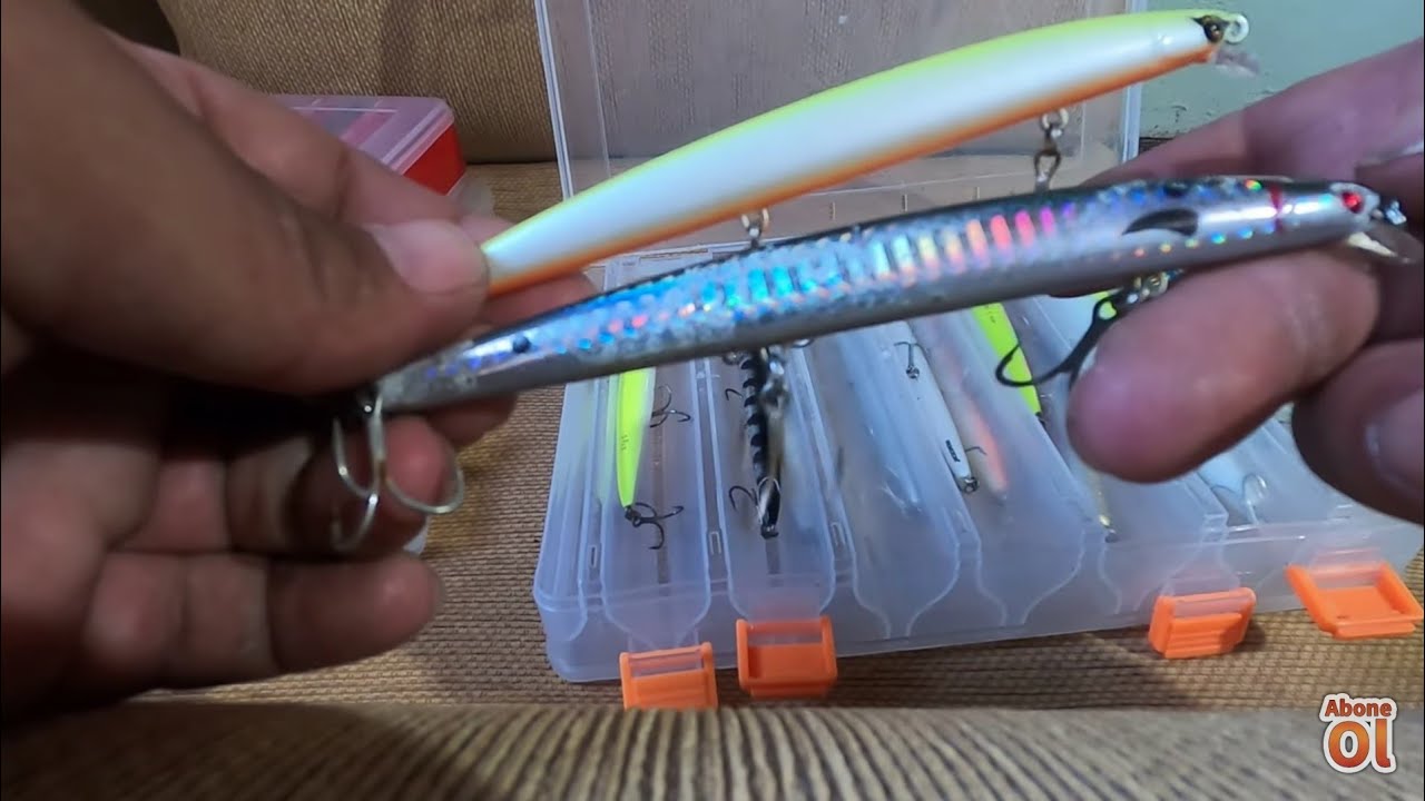 Levrek ve Lüfer Avında Kullandığım Favori Sahtelerim.