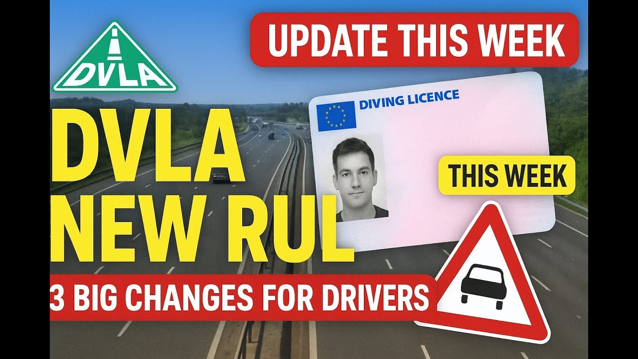 📢 BREAKING: DVLA Announces 3 New Rules for Drivers &mdash; Are You Updated? 🚗💥
