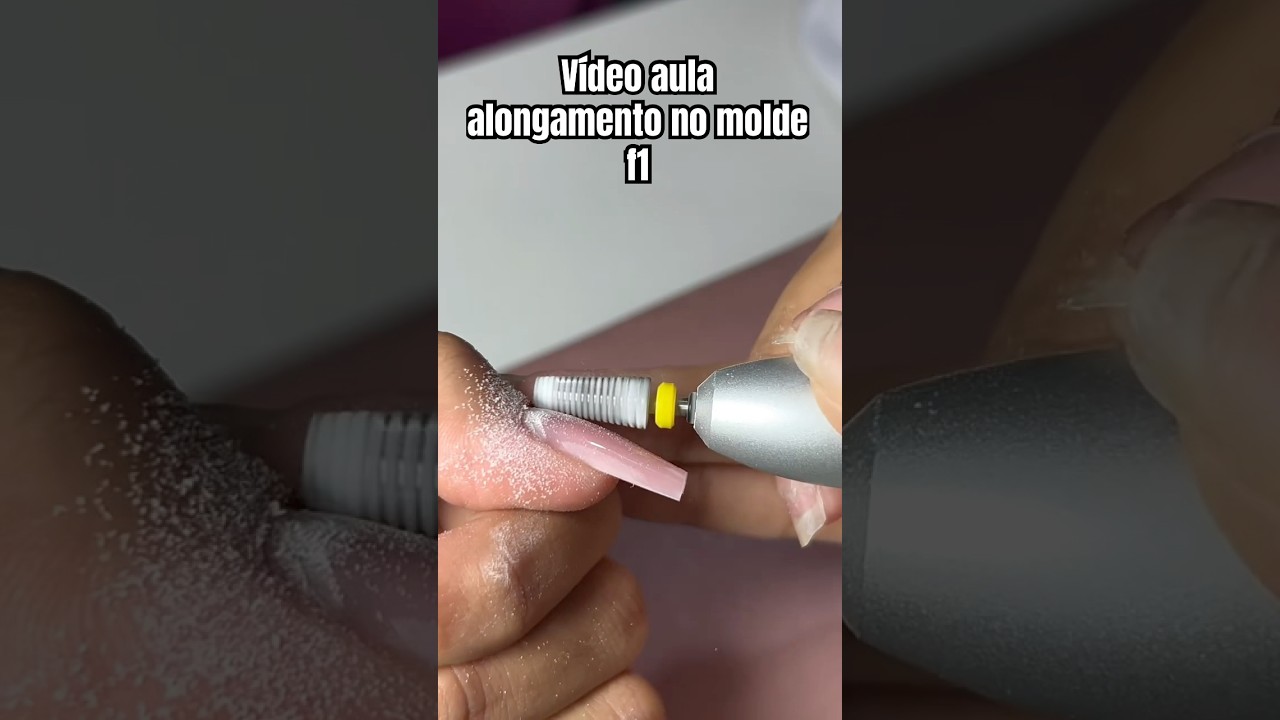V&iacute;deo aula alongamento no molde f1 #cursounhasdegel #cursoalongamentodeunhas #alongamentodeunhaemgel