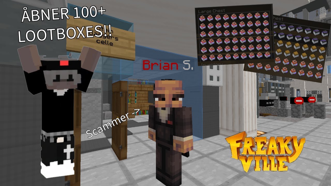 FREAKYVILLE STØRSTE LOOTBOXES OPENING (Freakyville Prison)