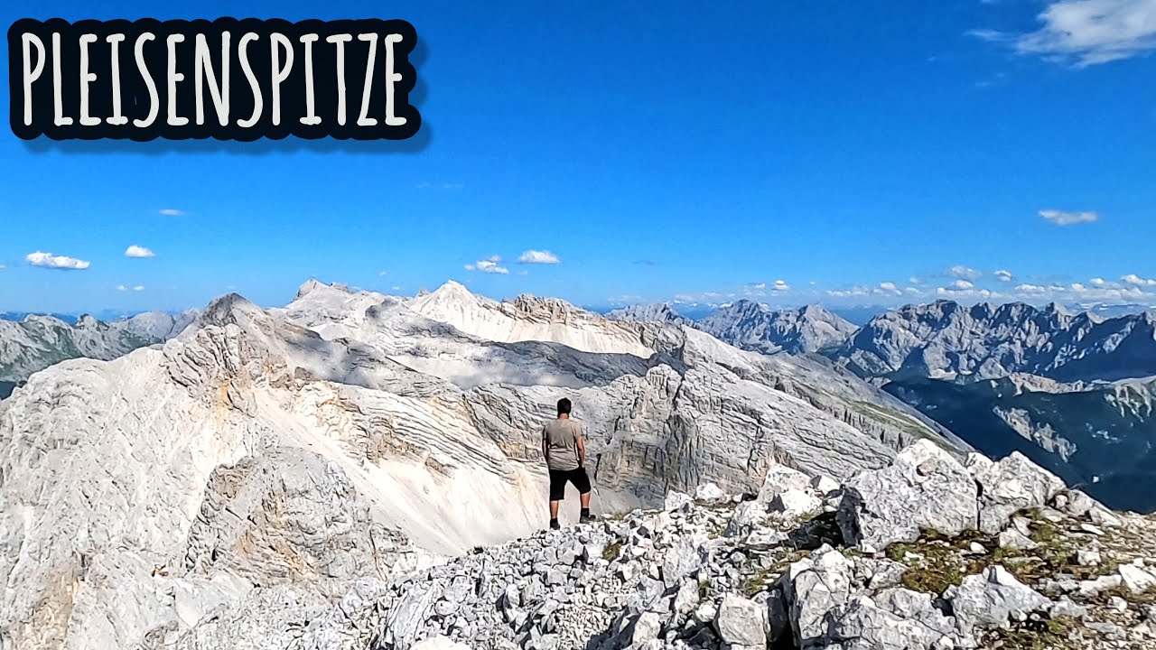 Pleisenspitze (2569m) - Wunderschöner Rundumblick im tiefsten Karwendel [Silent Hiking]