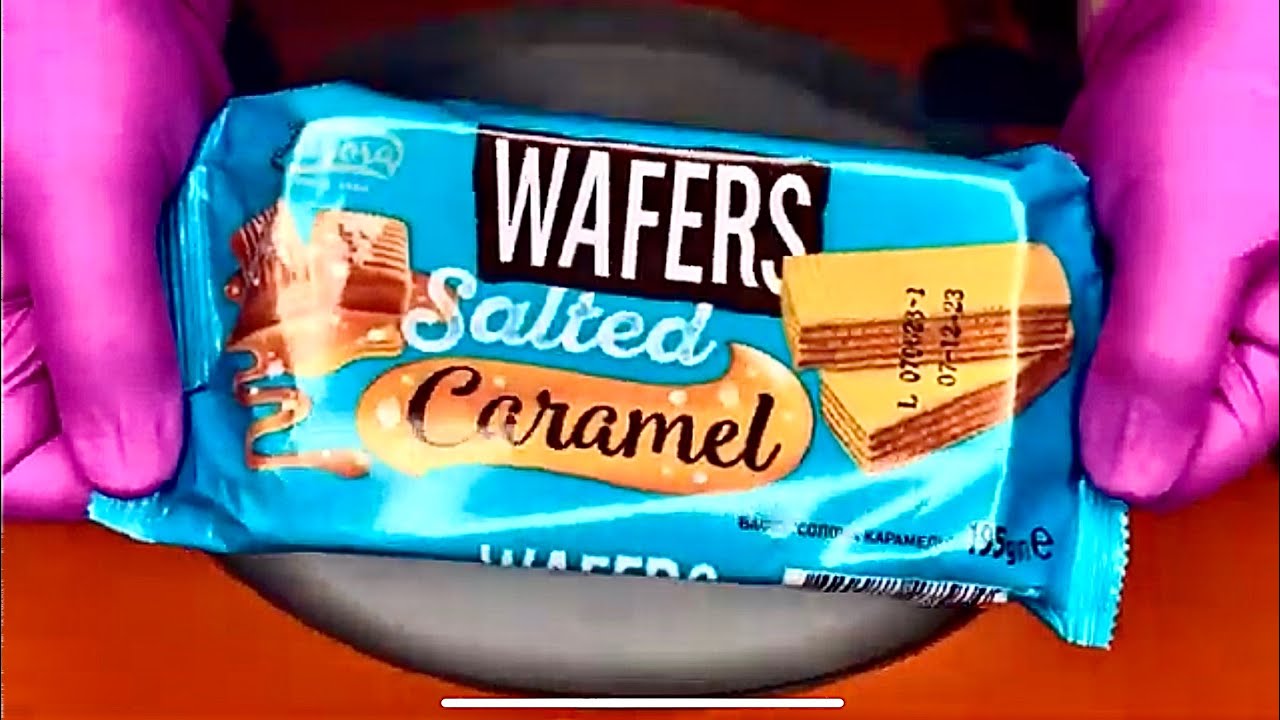 Caramel Wafer Ice Cream Rolls ASMR | The Ultimate Treat | Cream Ice Rolls #asmr #usa