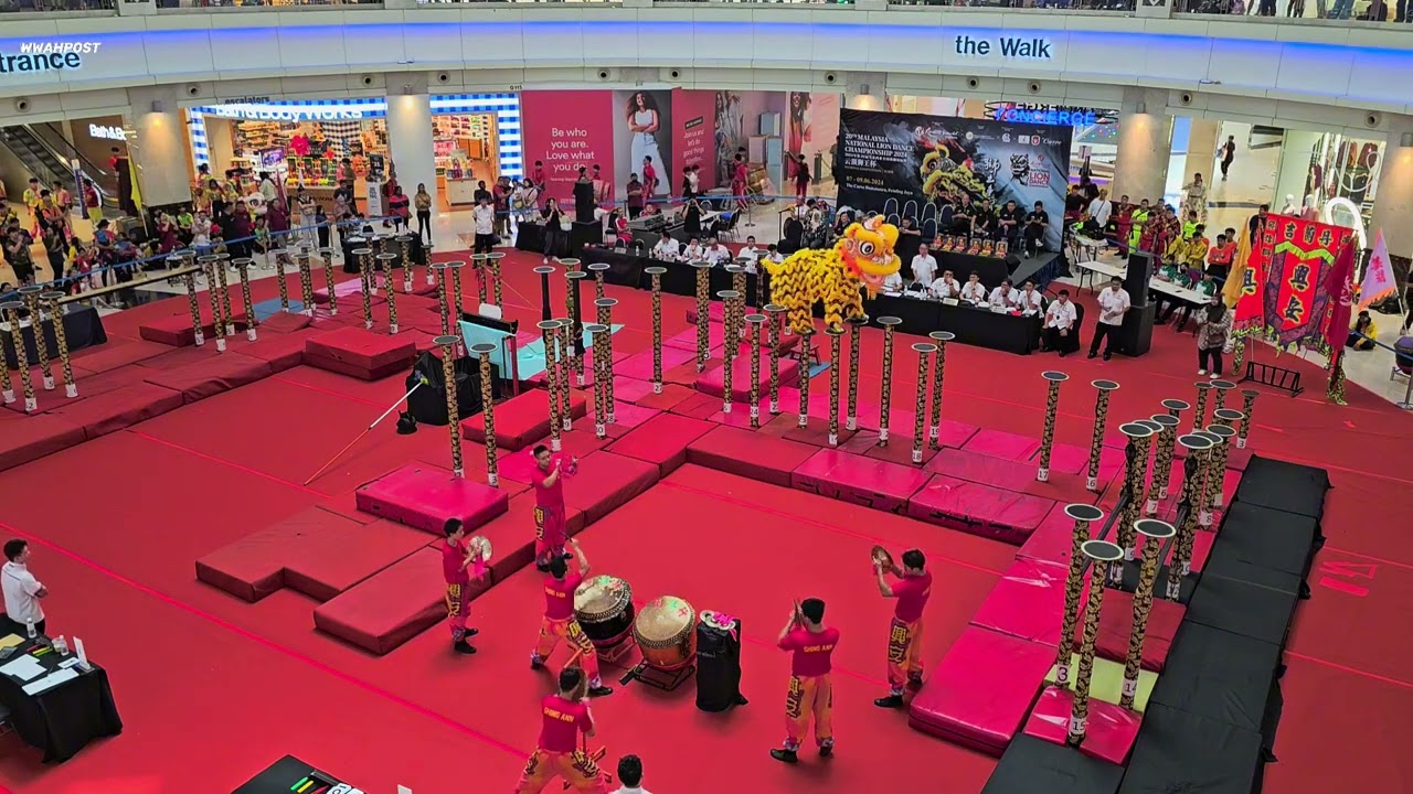 Shing Ann | 20th Malaysia National Lion Dance Championship | The Curve