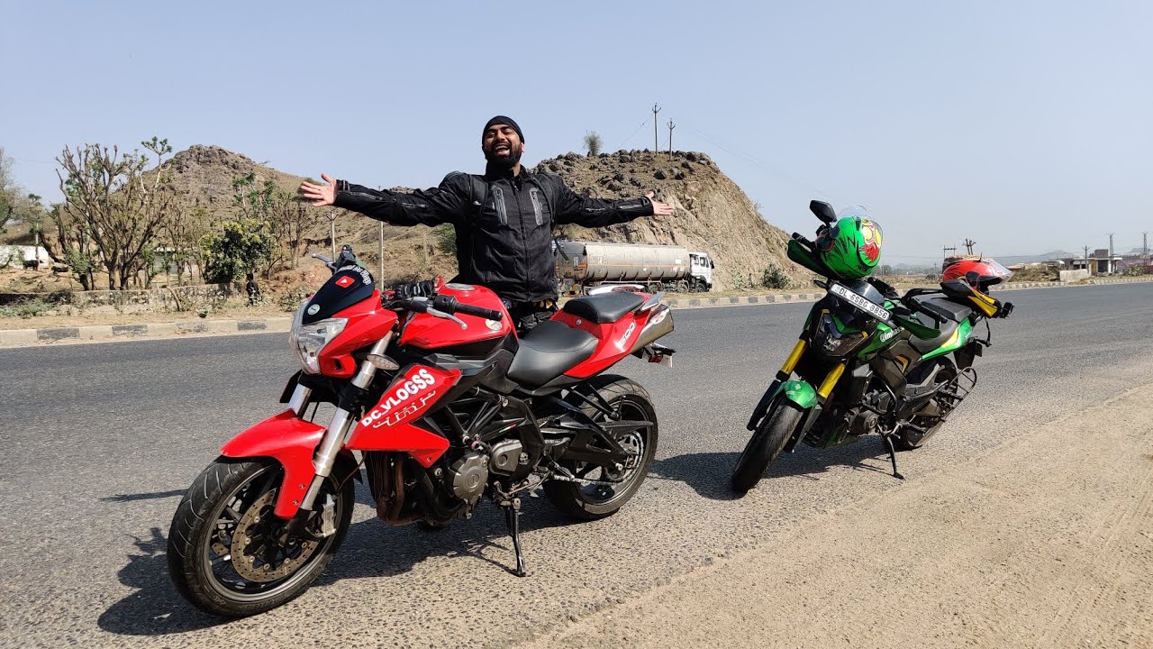 170+ chali gayi😳 Super bike se first Ride Delhi to Ajmer on banelli 600i ep.1#delhidcvlogs