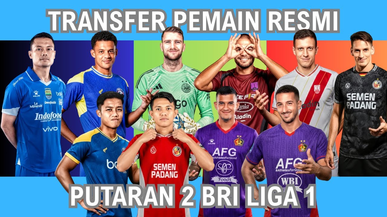 RESMI‼️Rekap 10 Transfer Pemain BRI Liga 1 2026 - Bursa Transfer BRI Super Liga 2026 Terbaru‼️