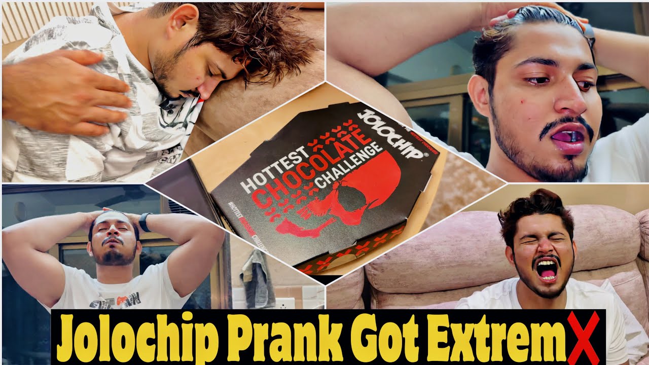 JoloChip Hottest Chocolate Prank On Sufiyan 🥺 Got Extreme ❌🥲| Sufiyan And Nida♥️