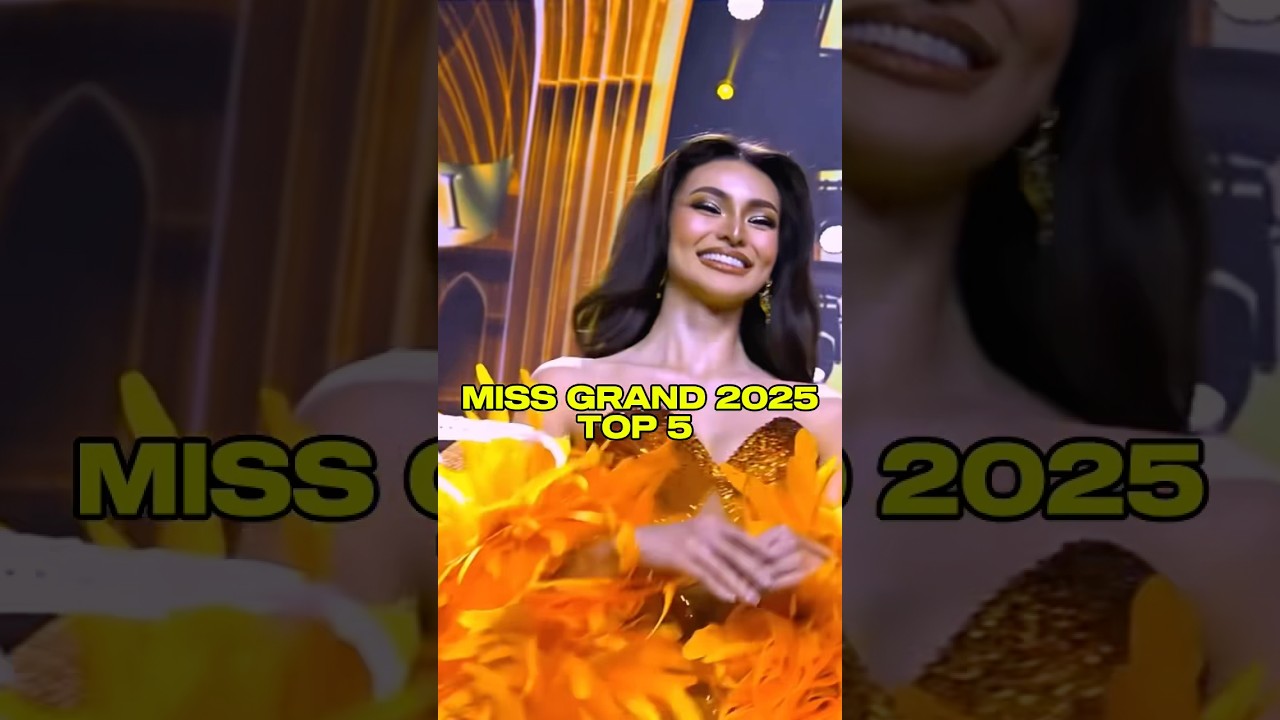 The Official TOP 5 of Miss Grand International 2025!