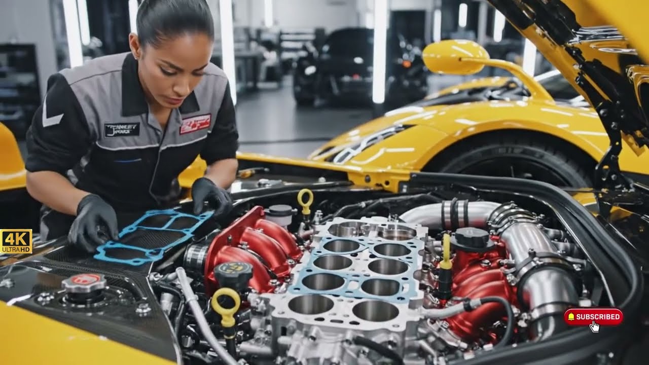ASMR Car Restoration 2025 Hennessey Venom F5 Yellow Abandoned Barn Find From Rusty to Showroom Class