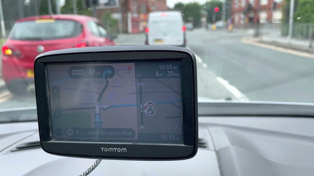 Easy way using Tom Tom in driving test