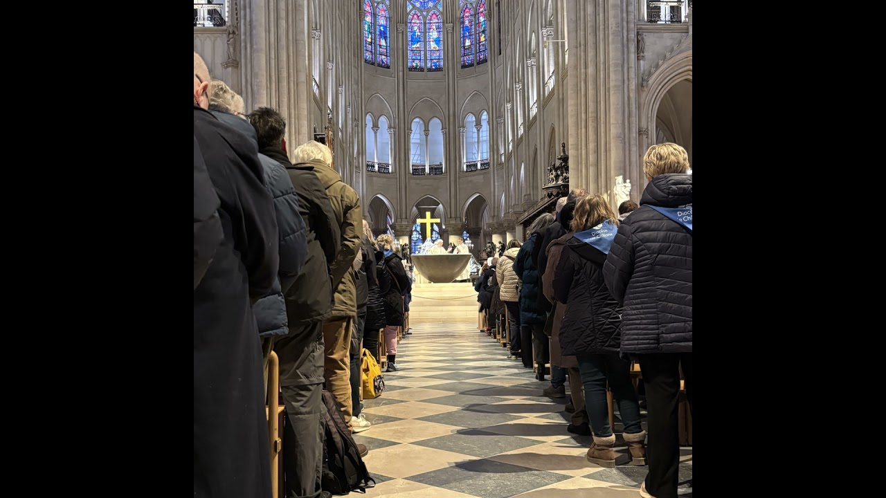 Retour sur le pèlerinage diocésain à Notre-Dame de Paris avec Catherine Casters