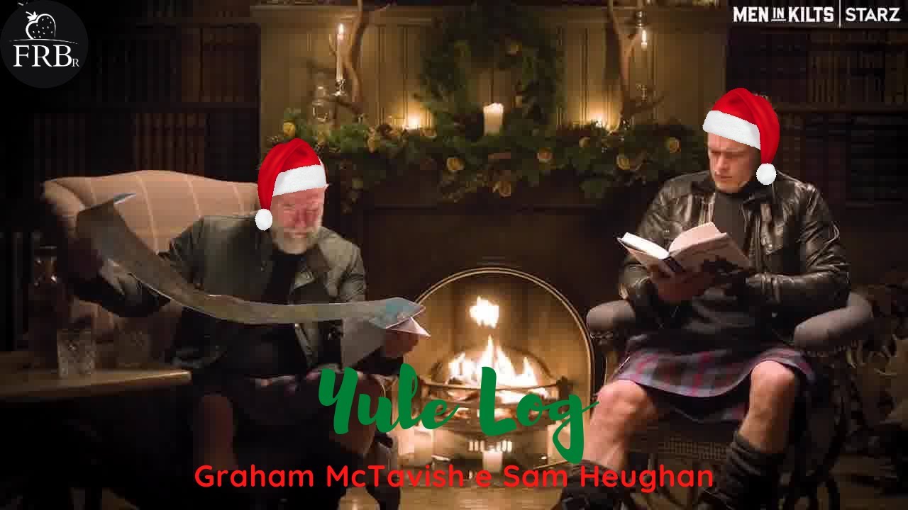 Men in Kilts - Sam Heughan e  Graham McTavish - Yule Log Trecho STARZ