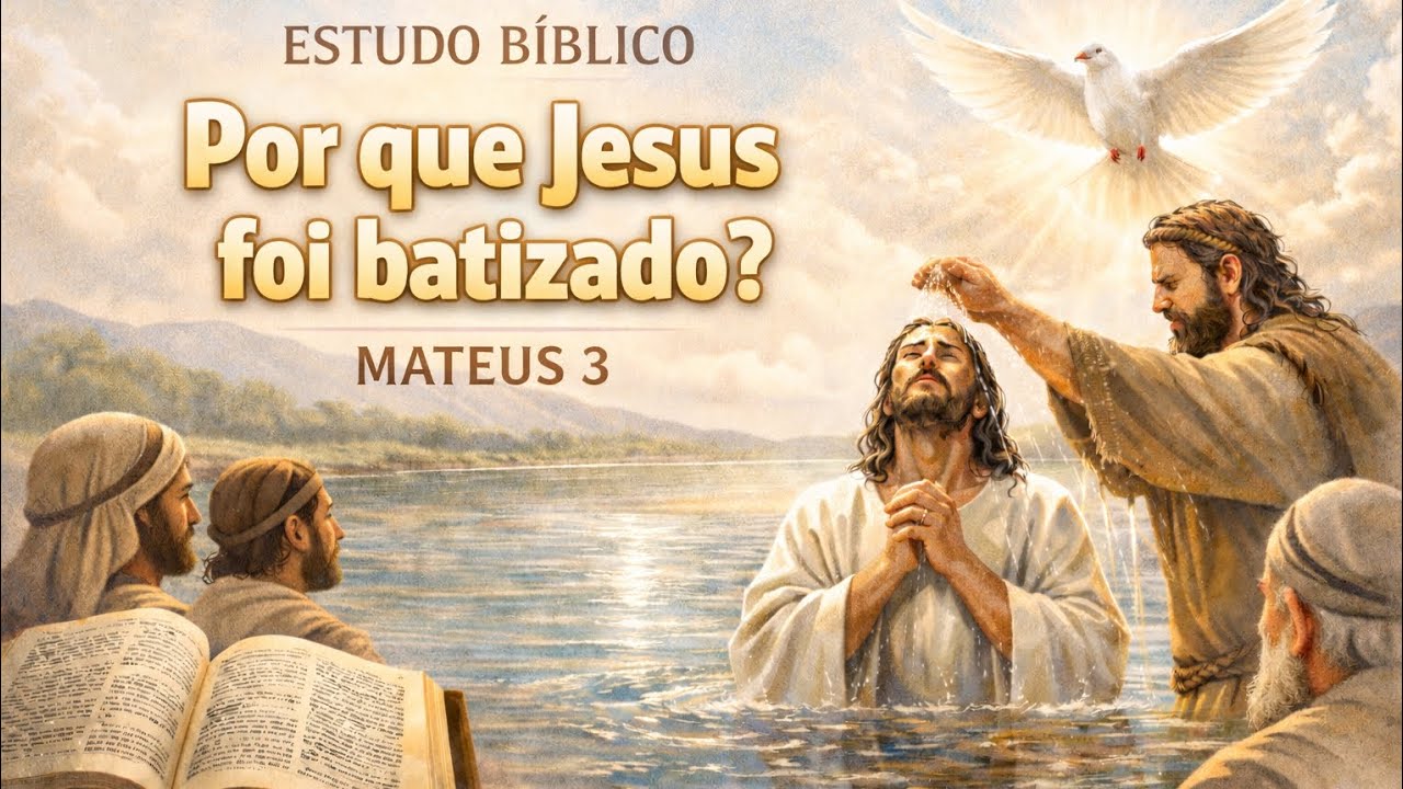 Porque Jesus foi Batizado? | Estudo Biblico completo 