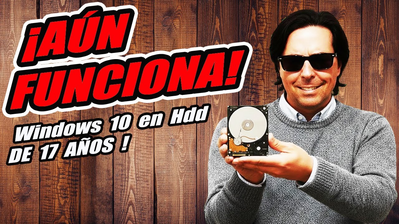 INSTALO WINDOWS 10 EN DISCO HDD (DE 17 AÑOS) HAY QUE SER TACAÑO !!! 