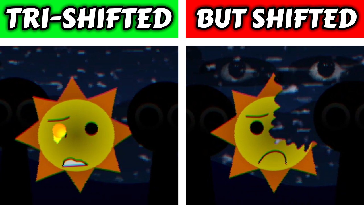 Original vs Shifted [4-Shifted] — Sprunki Tri-Shifted: Who Wins?