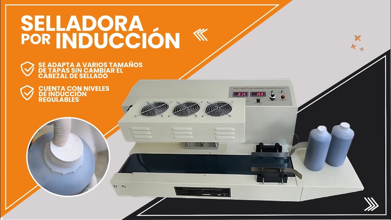 Selladora por inducción video tutorial