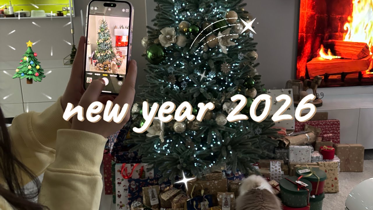 Новогодний влог🌲квест с сюрпризом и обзор подарков🧸❄️ #новыйгод #2026 