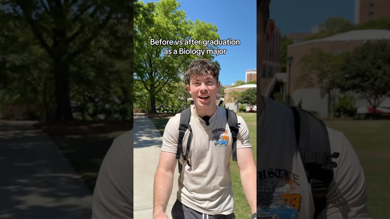 Before vs After Graduation as a Biology Major