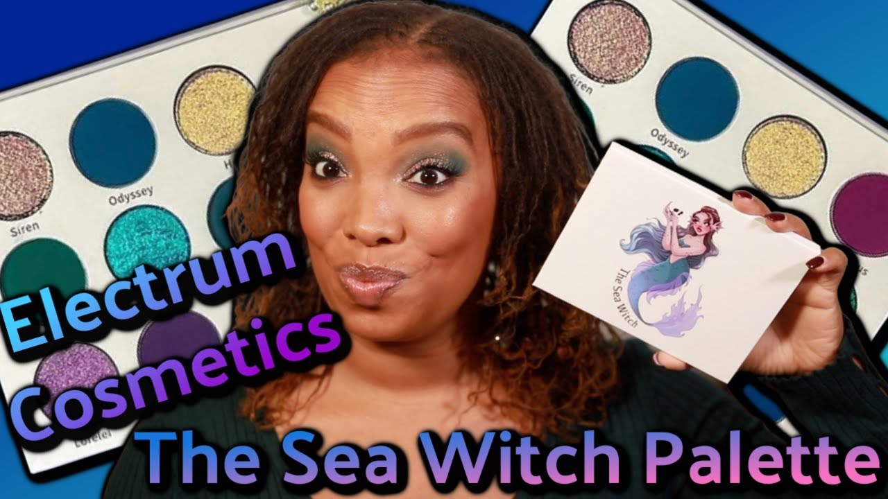 Electrum Cosmetics The Sea Witch Palette | 3 Looks