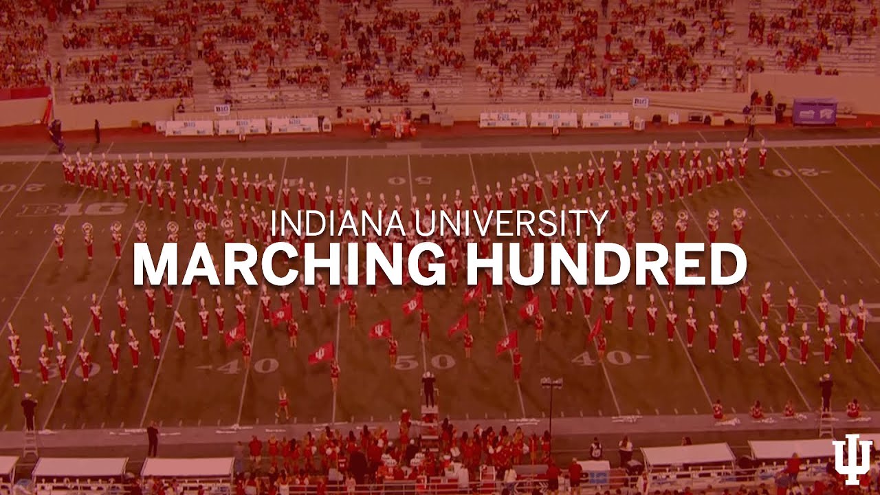 HOIST THE COLORS - Indiana University Marching Hundred (Sept. 6, 2024)