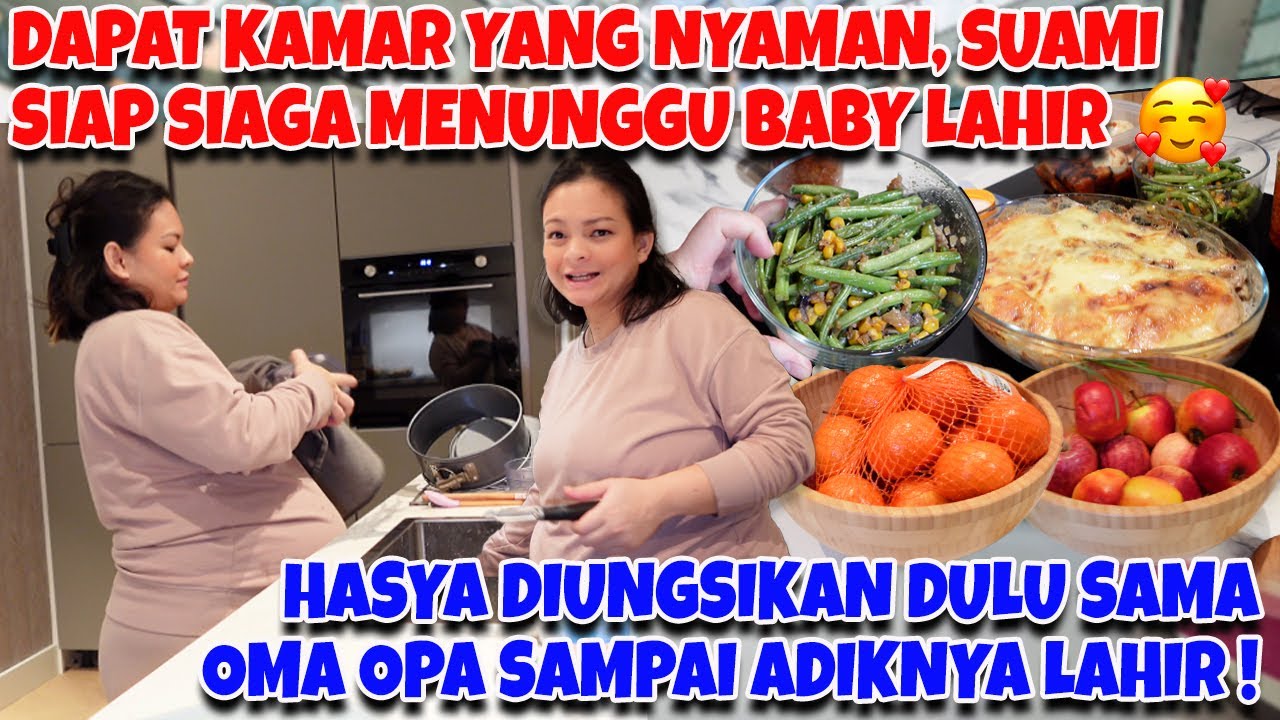 BESOK LAHIRAN! MASAK STOK MAKANAN BUAT SUAMI DAN HASYA DULU