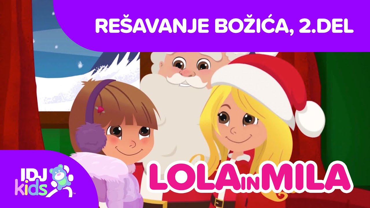 REŠAVANJE BOŽIĆA, 2.DEL // RISANKA // @IDJKidsSI