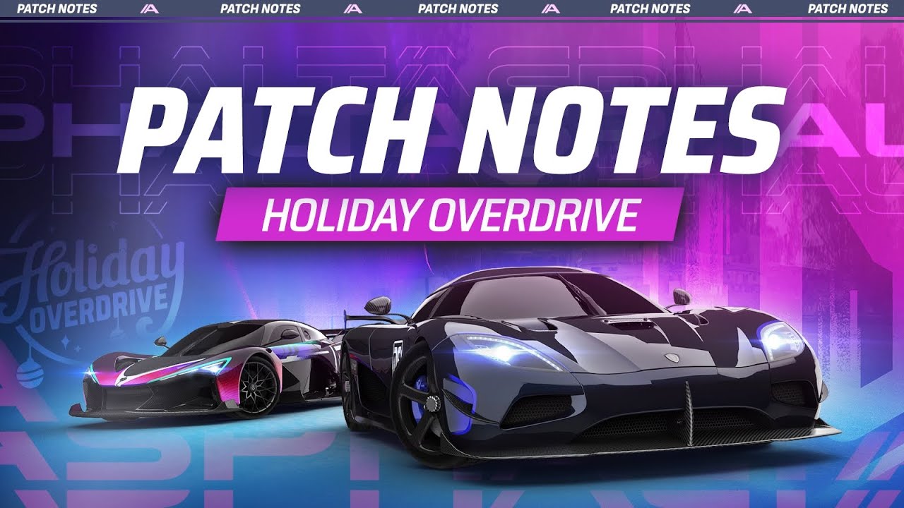 Asphalt Legends - PATCH NOTES - DS13, Treasure Hunts, CCXR Hunt, India Track, EVO Balancing & more