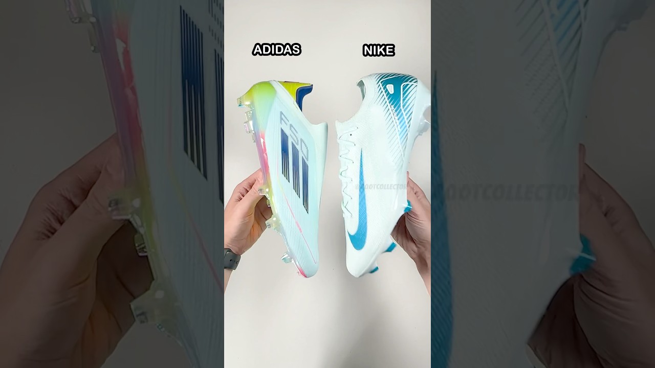 ADIDAS /// vs NIKE ✔️👀 #footballboots #soccercleats #cleats #nike #adidas