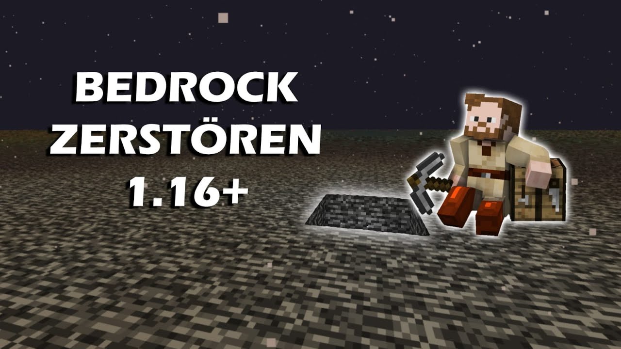Grundstein zerstören in Minecraft-Survival