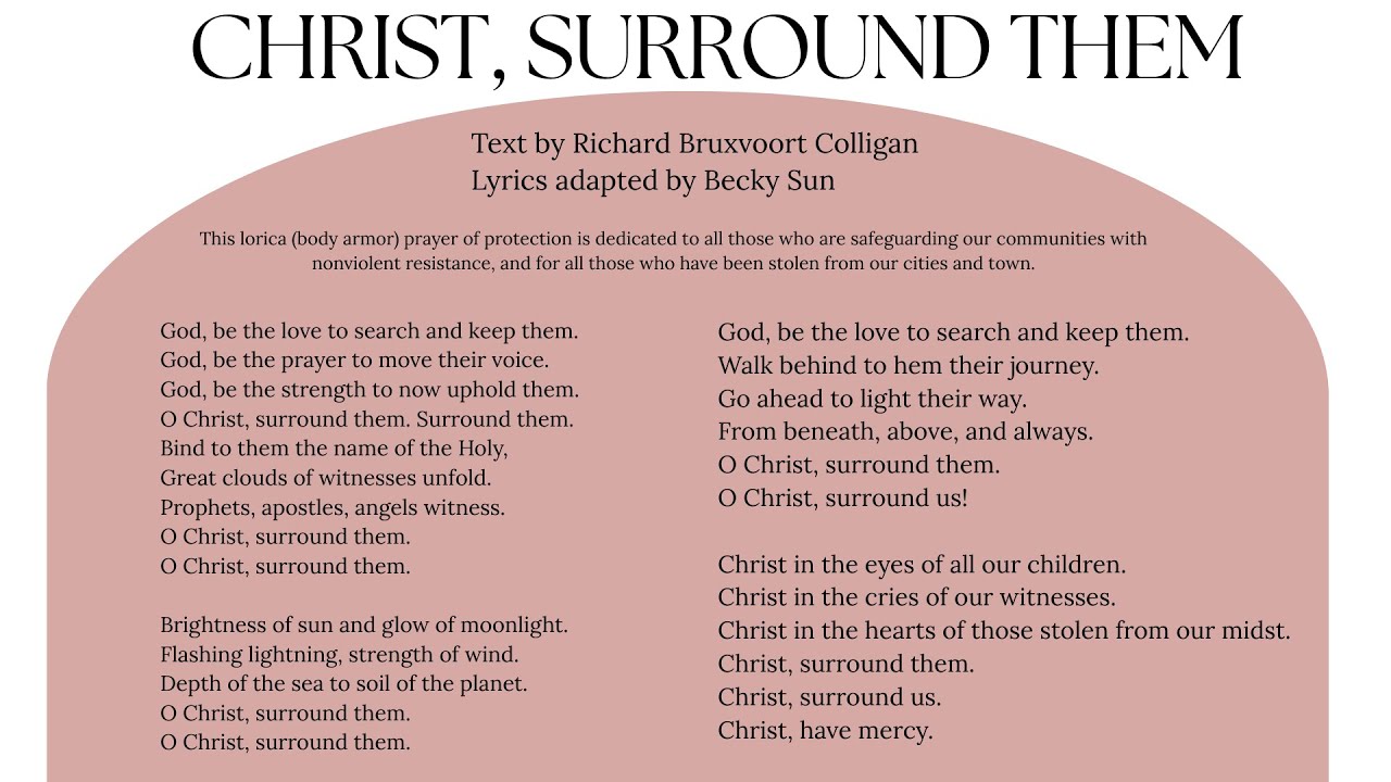 Christ, Surround Them sung by Covenant Chancel Choir 2-1-26