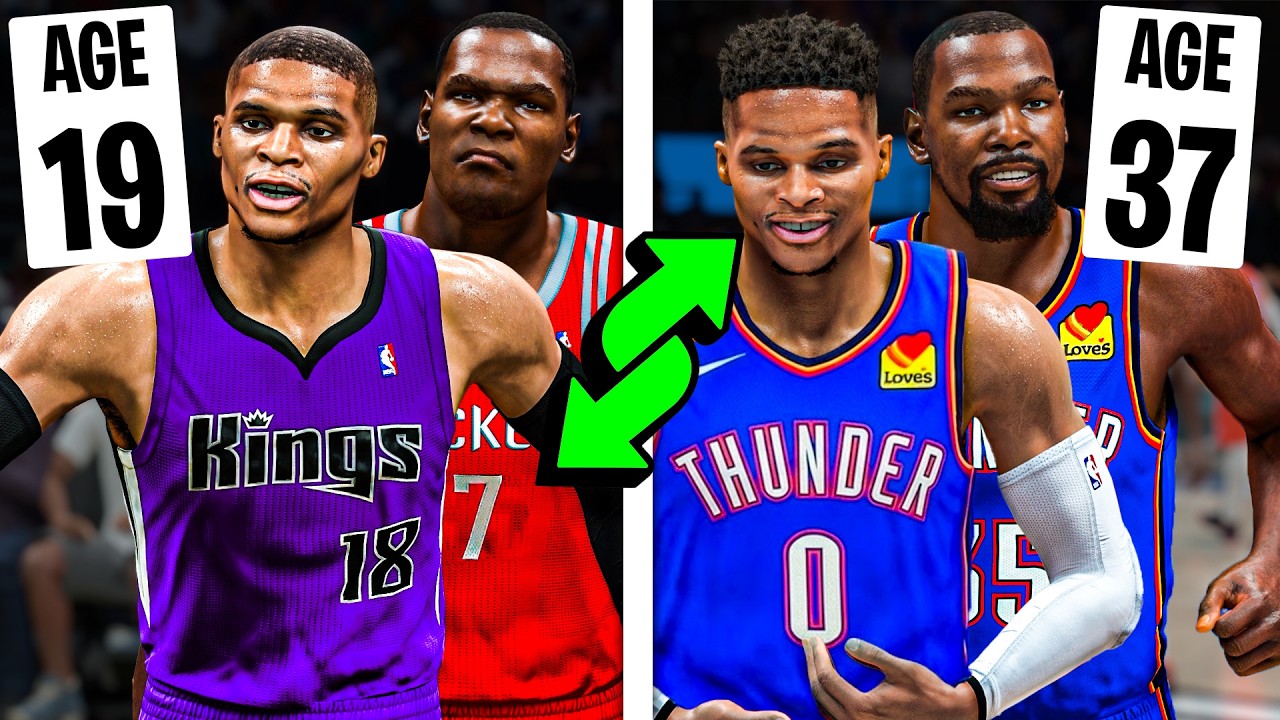 I Put Westbrook AND KD’s Careers in Reverse
