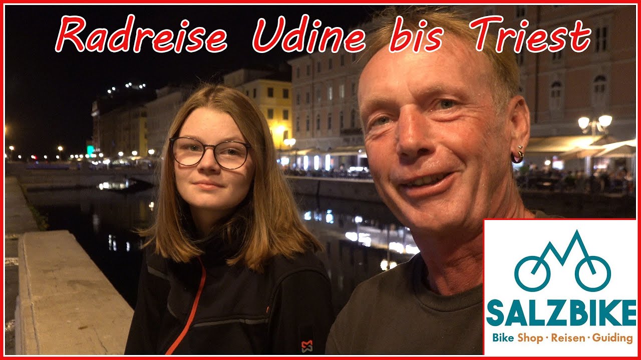 Radreise Udine bis Triest mit SALZBIKE
