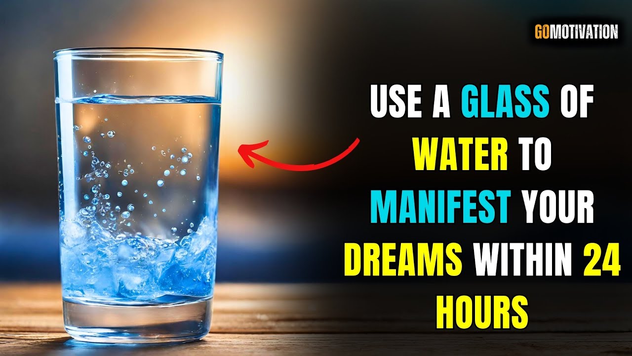 Water Has Memory &ndash; Say THIS to Water 💦 | best manifestation techniques