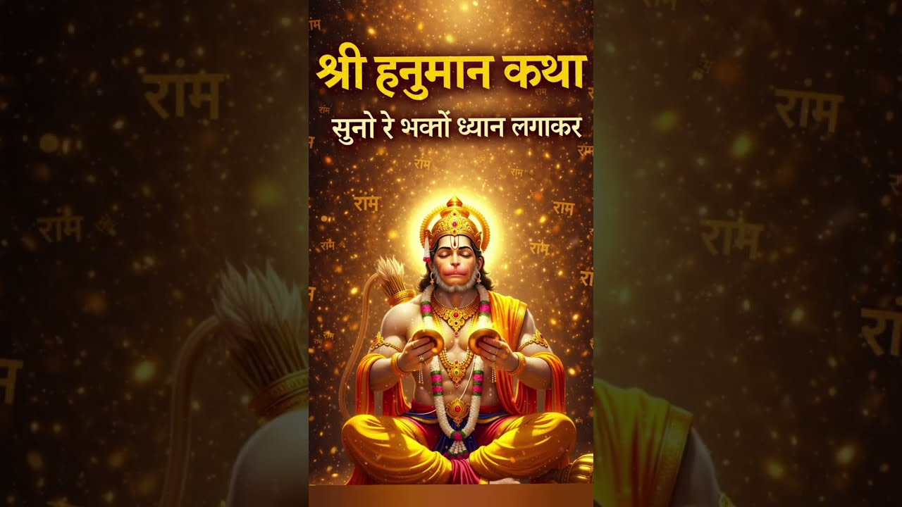 हनुमान जी की दिव्य कथा भजन | कथा शैली भक्ति | श्री हनुमान कथा