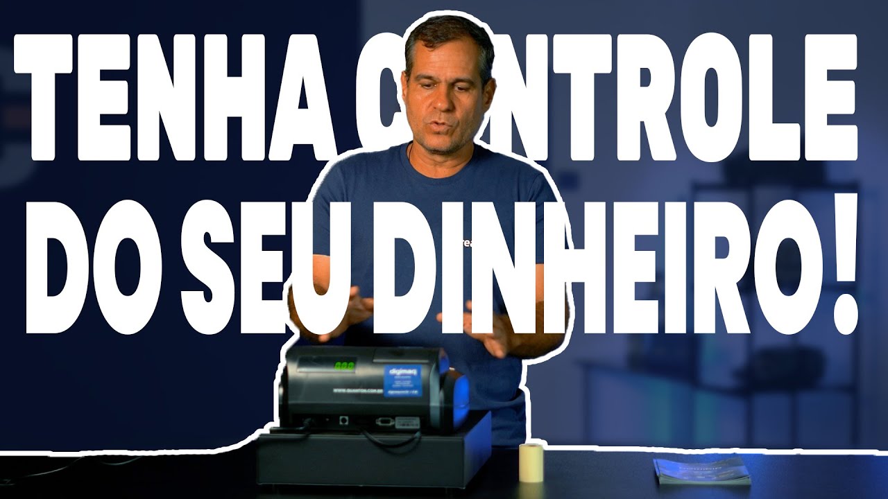 Controle de caixa n&atilde;o fiscal para pequenos neg&oacute;cios - Maquina registradora Quanton BR1010G.
