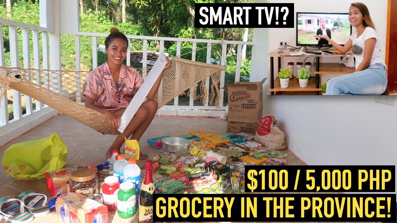 $100 Grocery Haul For New Year In The Province Philippines
