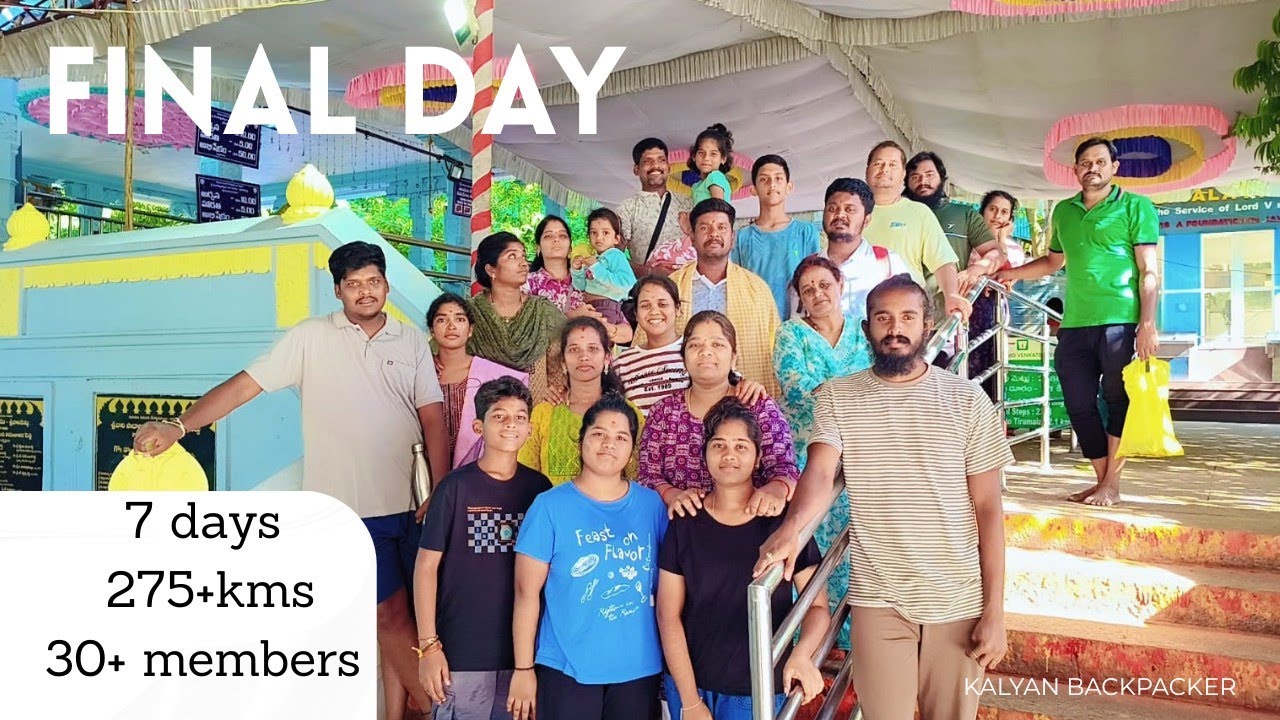 FINAL DAY | GOAT Series Came To End | Day-7 Padayatra 2025