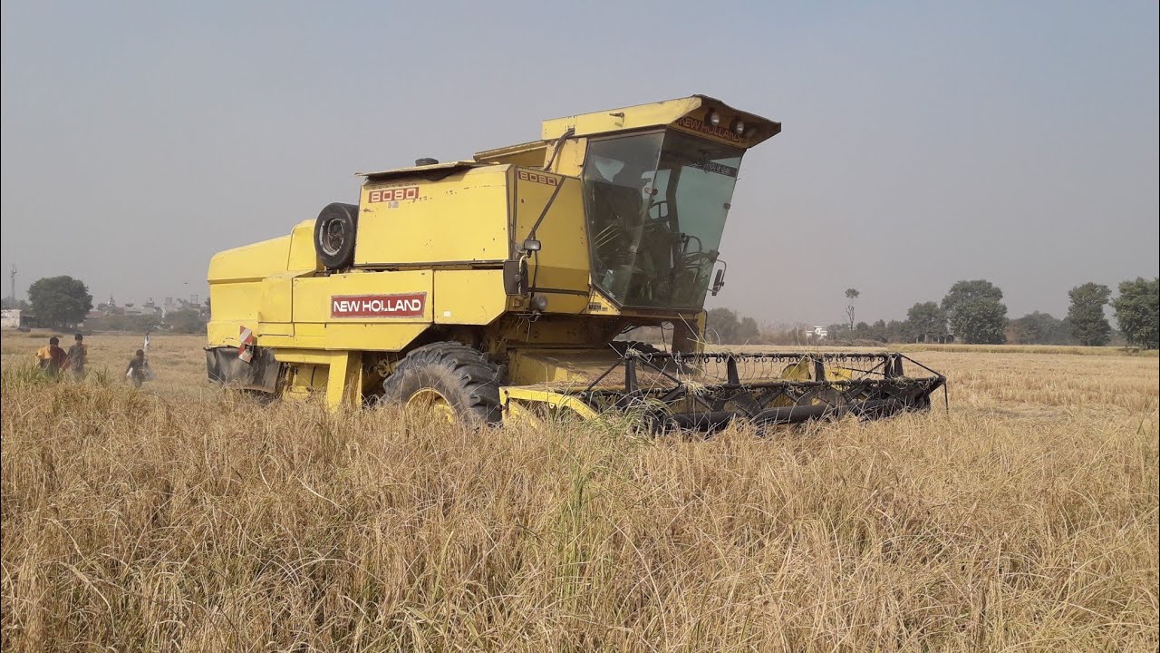 New Holland Harvester 8080 Performance | Harvester Performance | Khan Tractor