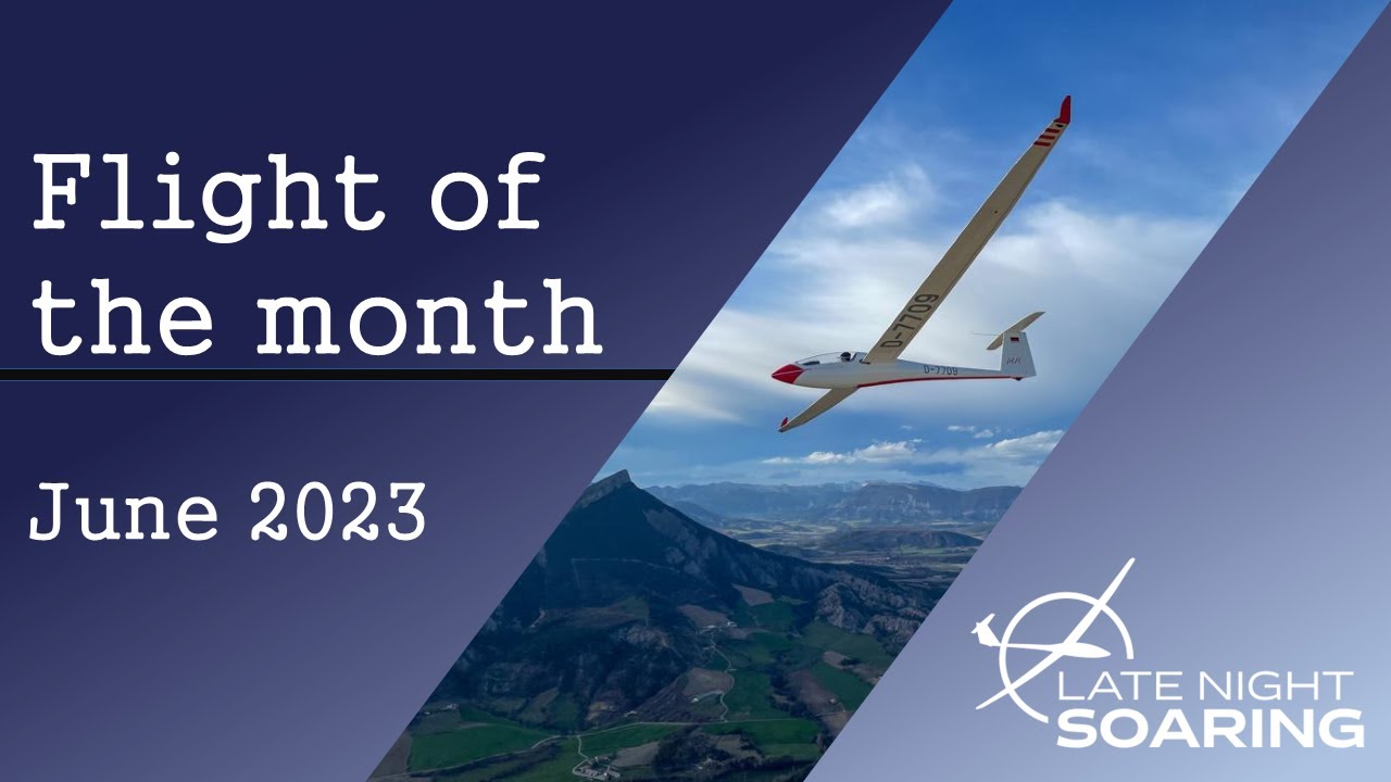 Flight of the Month June 2023 - Gordon Boettger's 3000 km Night Flight