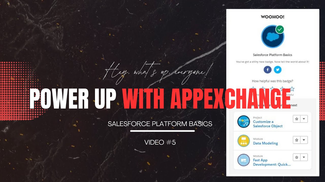 Power Up with AppExchange | Build Your Strategy Narrated Guide  #trailhead #salesforce
