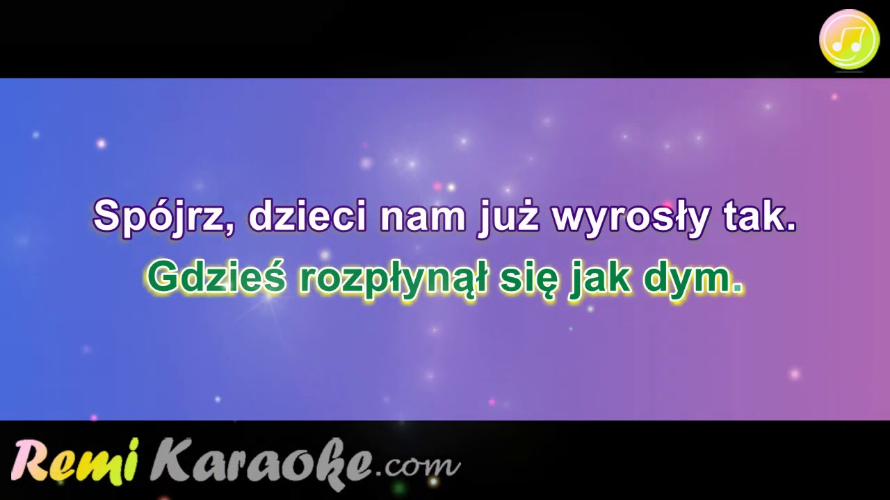 Krystyna Giżowska - Przeżyłam z Tobą tyle lat (karaoke - RemiKaraoke.com)