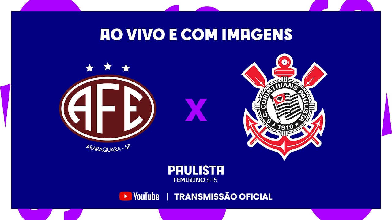 JOGO COMPLETO: FERROVIÁRIA X CORINTHIANS | FINAL | VOLTA | FEMININO SUB-15