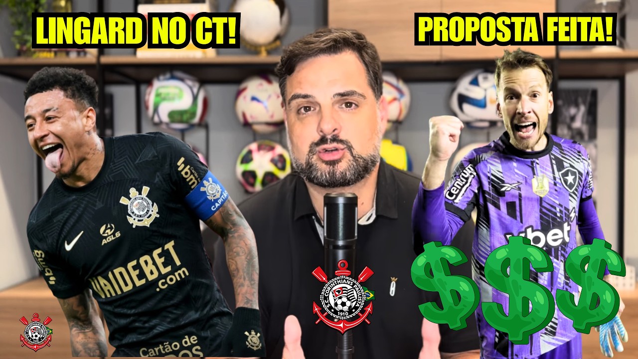 LINGARD VAI VESTIR O MANTO ALVINEGRO?! 😱 O CRAQUE QUE PODE MUDAR O RUMO DO TIMÃO!