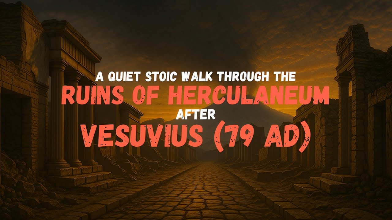 S1.E22- A Quiet Walk Through the Ruins of Herculaneum After Vesuvius (79 AD) – ASMR Sleep Story