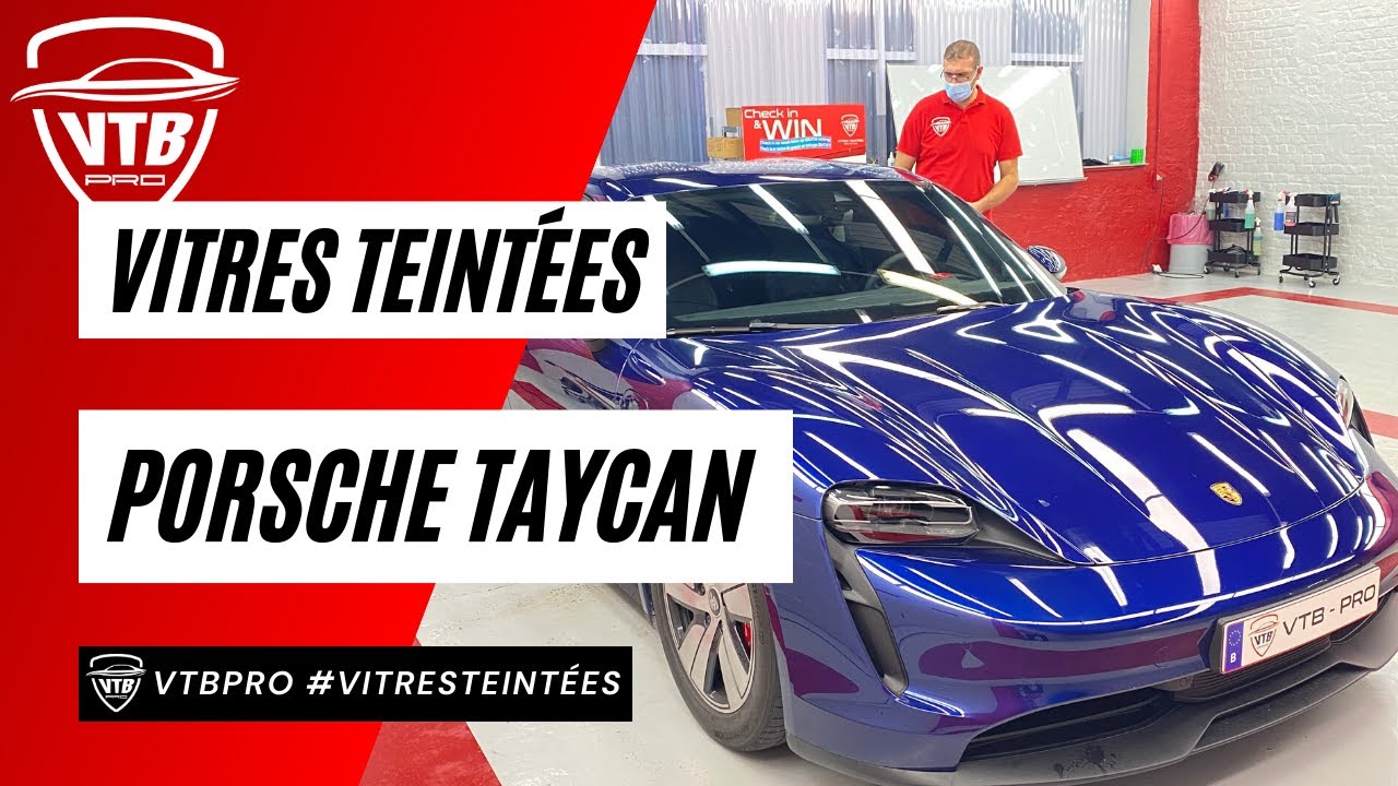 Vitres Teintées - Porsche Taycan 2