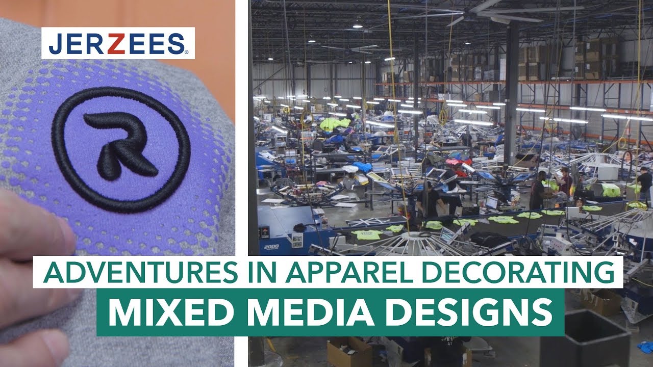 S1E3: Mixed Media Designs | Adventures In Apparel Decorating