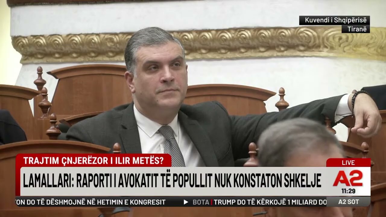 Trajtim çnjerëzor i Ilir Metës?, Ministri Lamallari: Raporti i Avokatit të Popullit nuk konstaton nj
