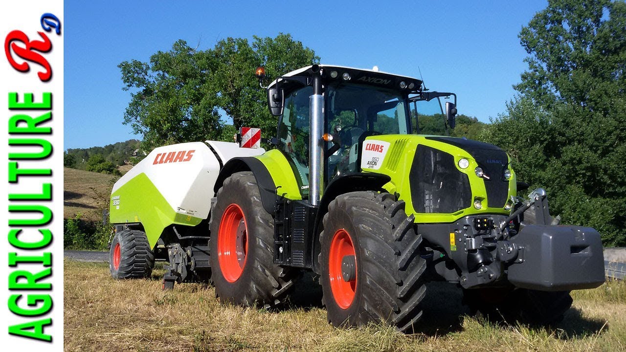 Claas Axion 850 CMATIC + Claas QUADRANT 3200
