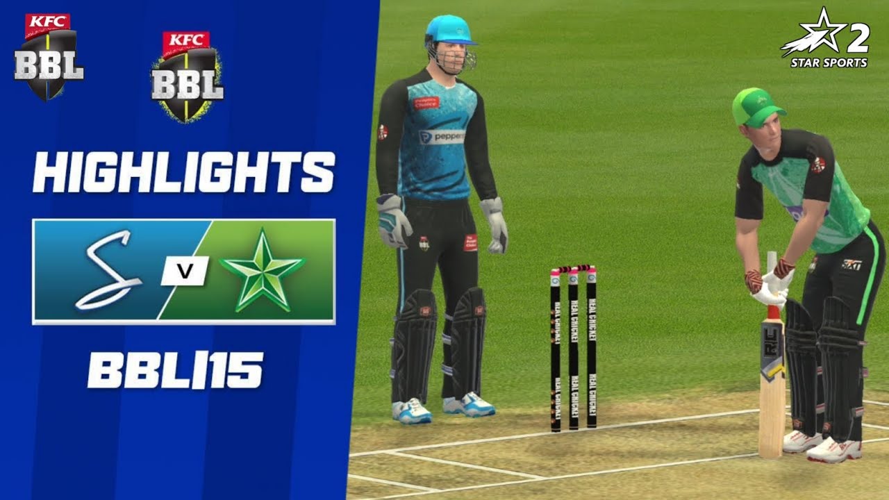 Strikers vs Stars | BBL 2025 - 26 | Season 15 | Highlights | Cricket World | Real Cricket 