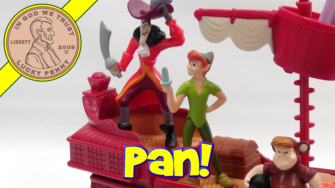 Disney's Peter Pan Return To Neverland 2002 McDonald's Retro Happy Meal
